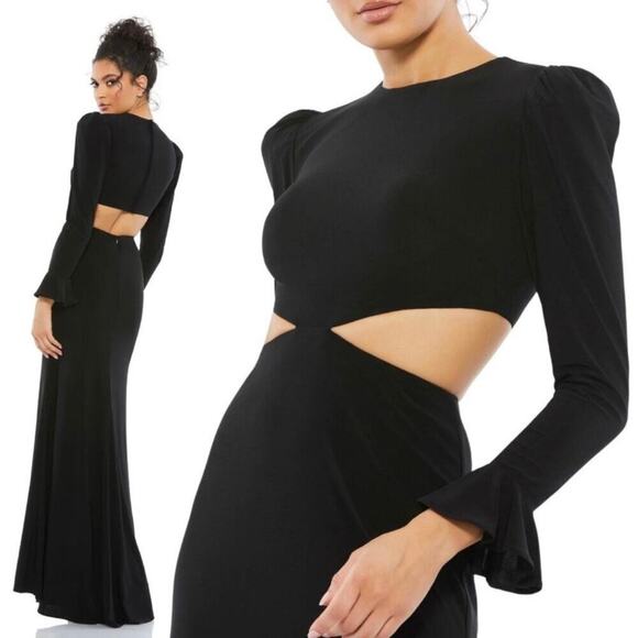 Mac Duggal 67944 Long Sleeve Column Gown
Dress black size 4 UB - Picture 2 of 7